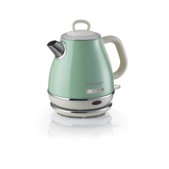 Ariete Vintage Kettle 1L Green - Stylish Retro Design for Your Kitchen | Perfect Hot Beverages!